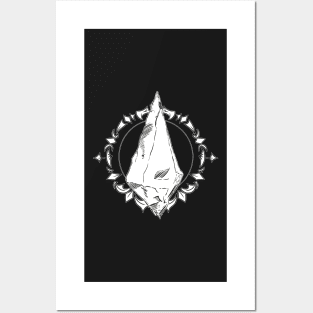 Inktober 2021 - 1 CRYSTAL Posters and Art